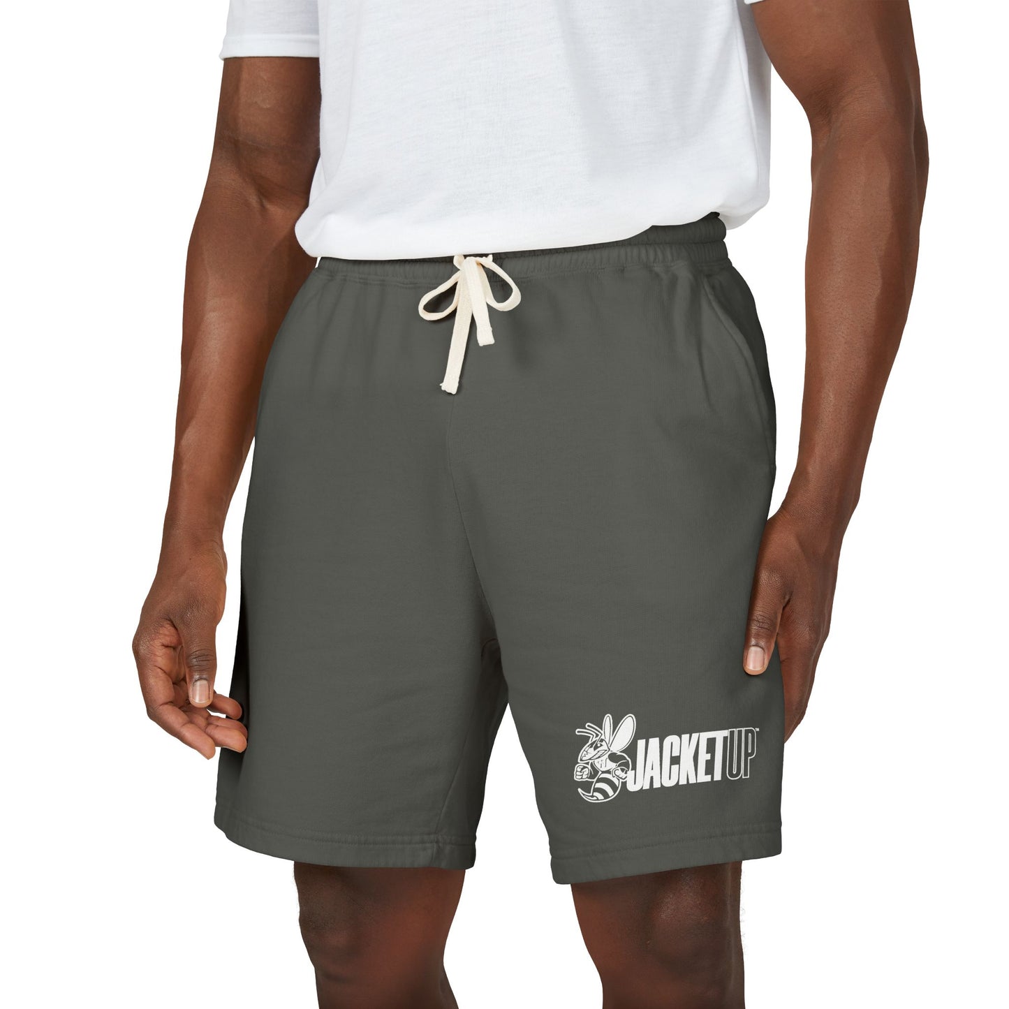 Jacket Up Sweat Shorts — Relaxed Fleece Lounge Shorts