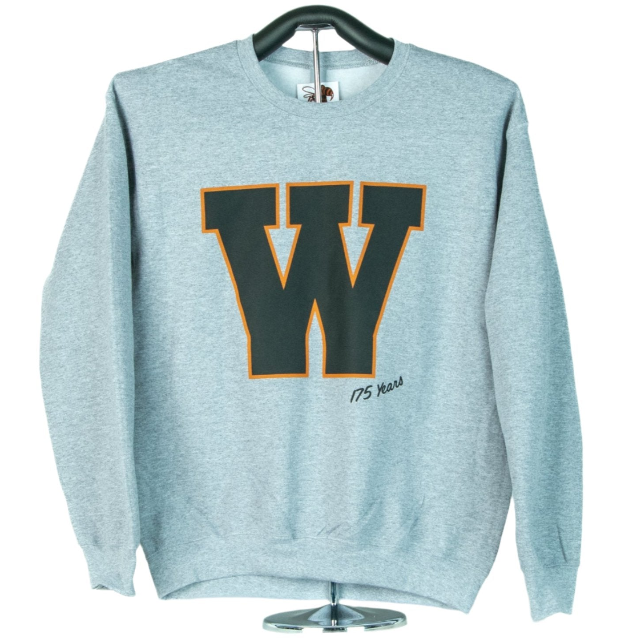 Limited Edition - Throwback W Sports Gray Crew