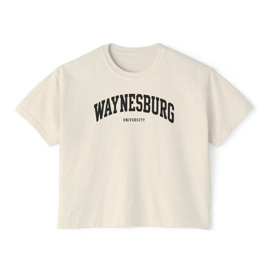 Women's Crop Boxy Tee