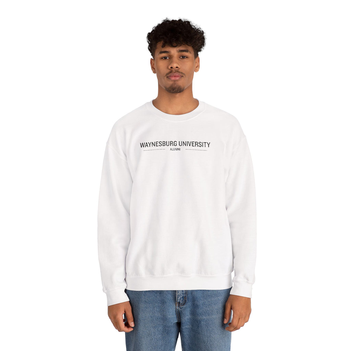 Waynesburg University Minimal Logo Sweatshirt
