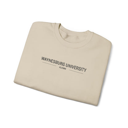 Waynesburg University Minimal Logo Sweatshirt