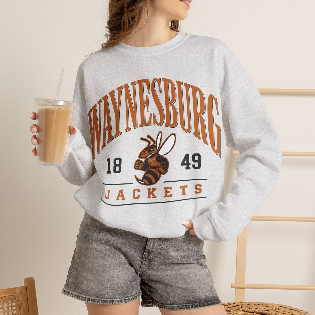 Waynesburg Jackets Crewneck Sweatshirt