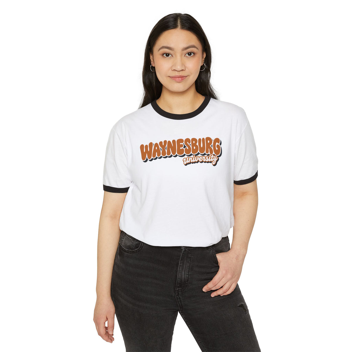 Waynesburg University Ringer T-Shirt