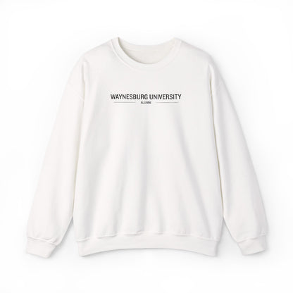 Waynesburg University Minimal Logo Sweatshirt