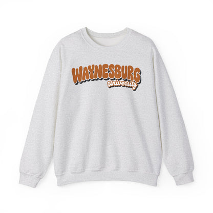 Waynesburg University Retro Crewneck Sweatshirt