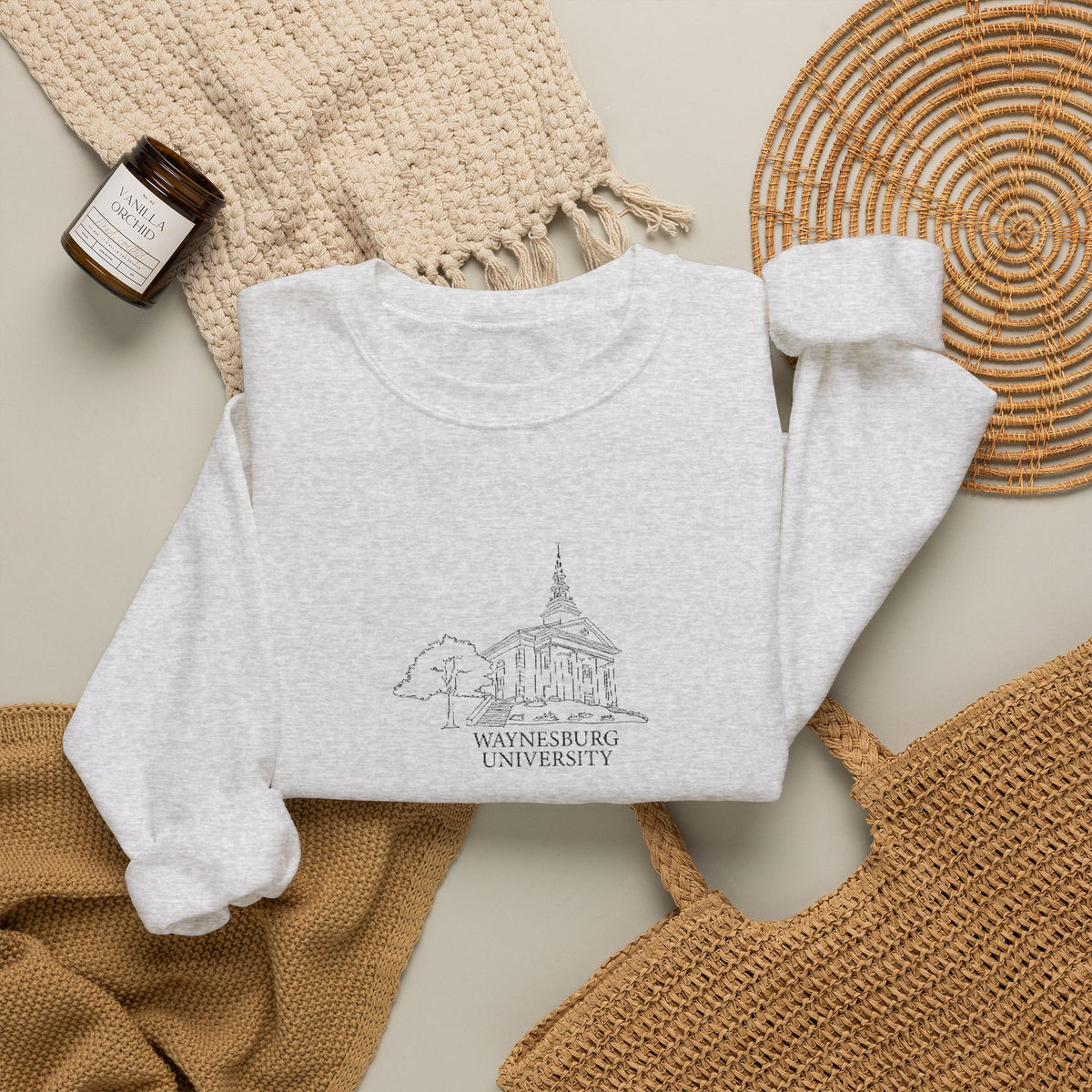 Roberts Chapel Embroidered Crewneck