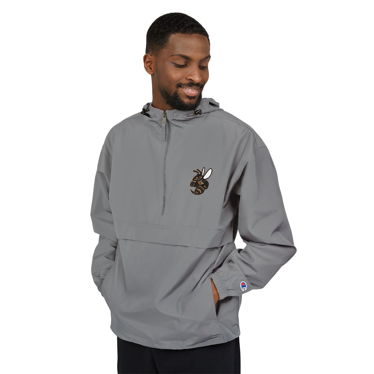 Sting Embroidered Champion Windbreaker