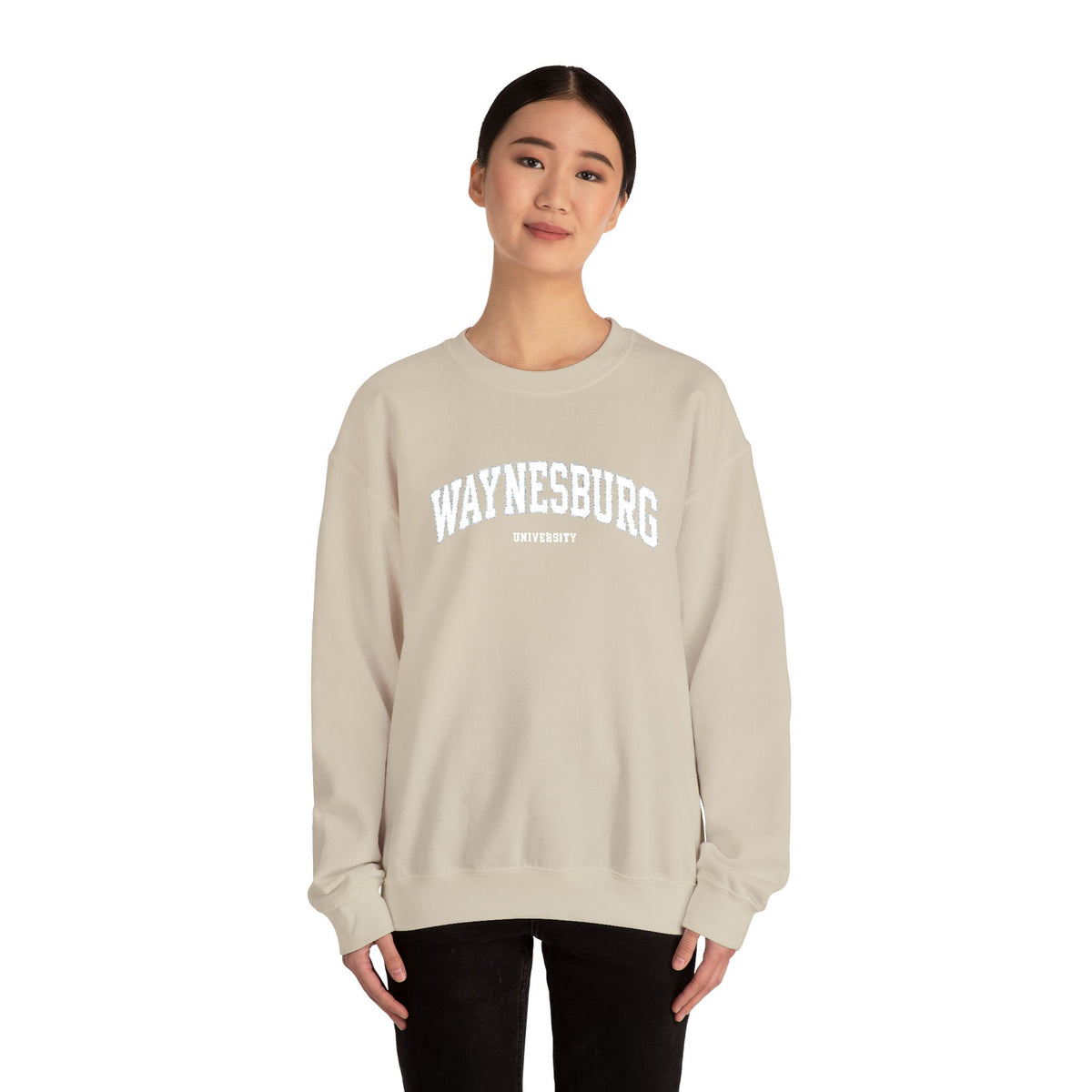 Waynesburg University Embroidered Crewneck