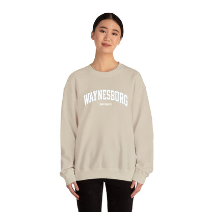 Waynesburg University Embroidered Crewneck