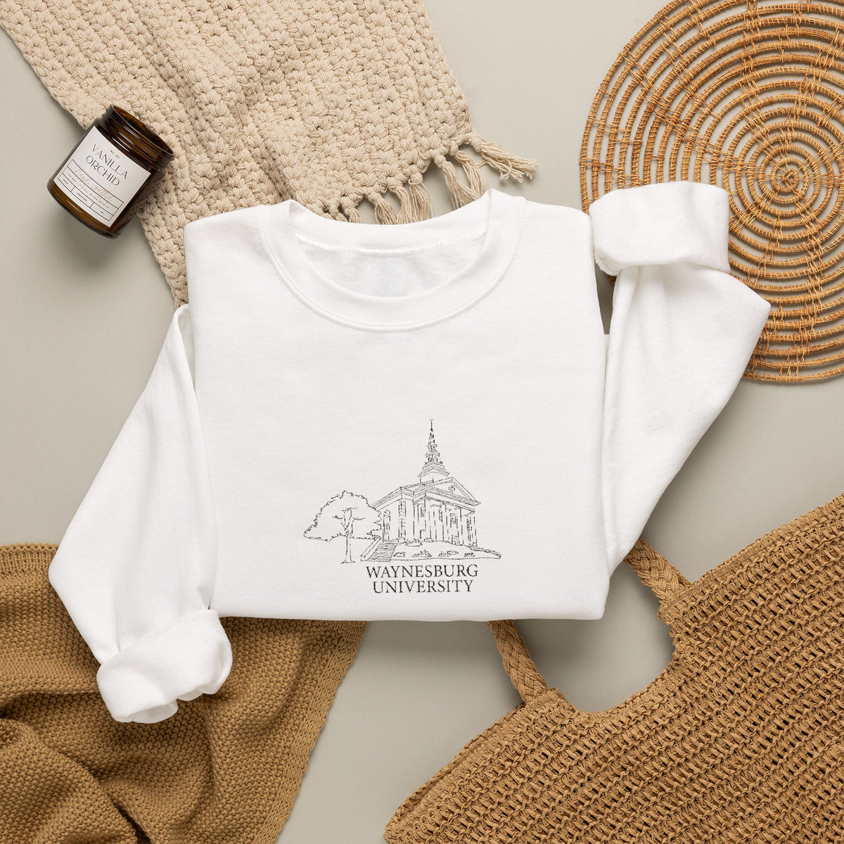 Roberts Chapel Embroidered Crewneck