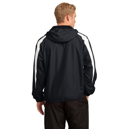 Unisex Fleece-Lined Windbreaker Jacket