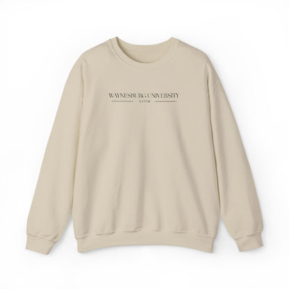 Waynesburg University Alumni Embroidered Crewneck
