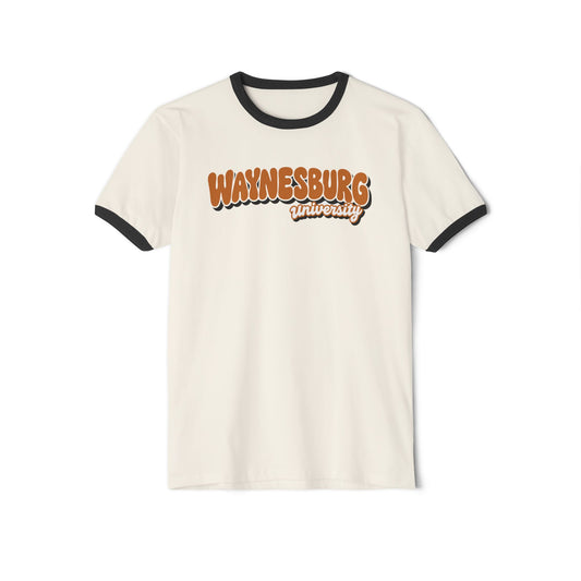 Waynesburg University Ringer T-Shirt