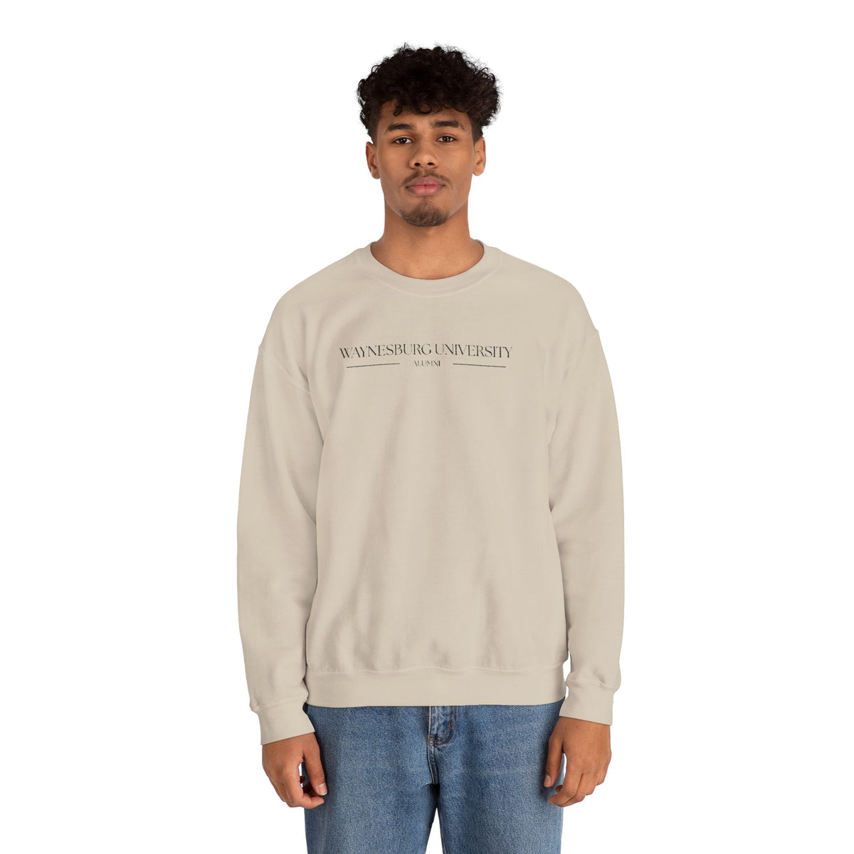 Waynesburg University Alumni Embroidered Crewneck