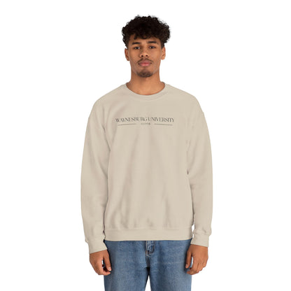 Waynesburg University Alumni Embroidered Crewneck