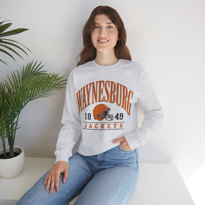 Waynesburg Jackets Vintage Football Crewneck Sweatshirt