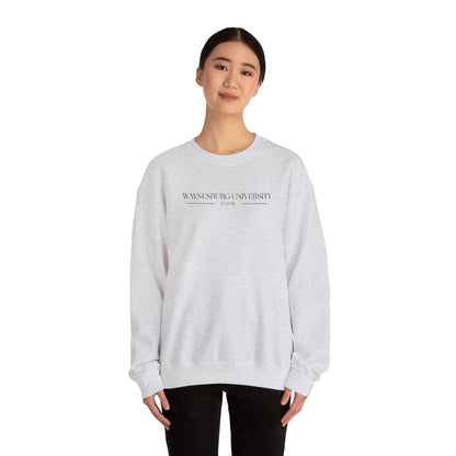 Waynesburg University Alumni Embroidered Crewneck