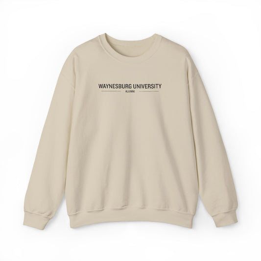 Waynesburg University Minimal Logo Sweatshirt