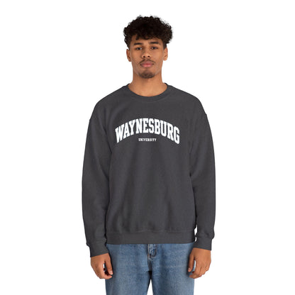 Waynesburg University Embroidered Crewneck