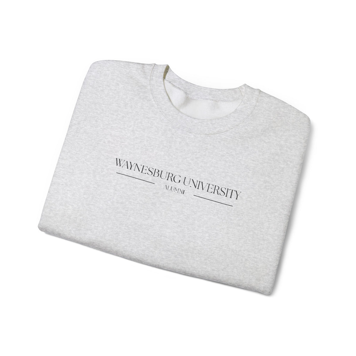 Waynesburg University Alumni Embroidered Crewneck