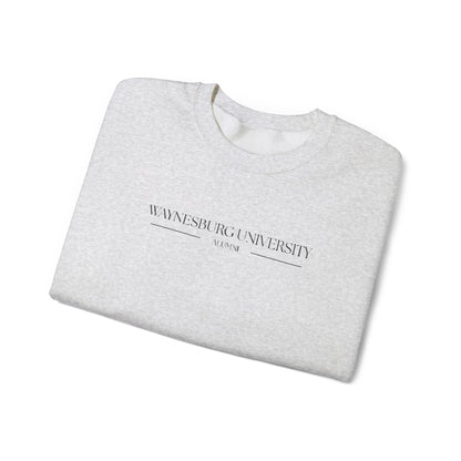 Waynesburg University Alumni Embroidered Crewneck