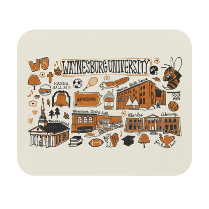 Waynesburg University Campus Mouse Pad