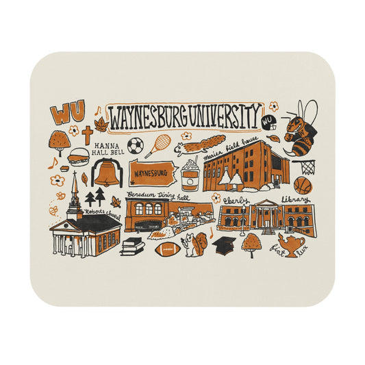 Waynesburg University Campus Mouse Pad
