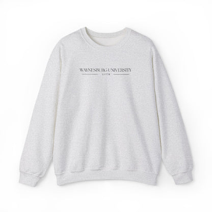 Waynesburg University Alumni Embroidered Crewneck