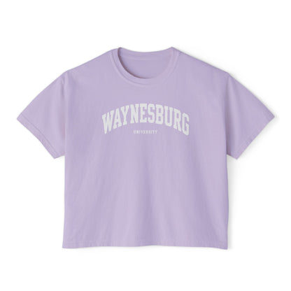 Women's Crop Boxy Tee