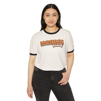 Waynesburg University Ringer T-Shirt
