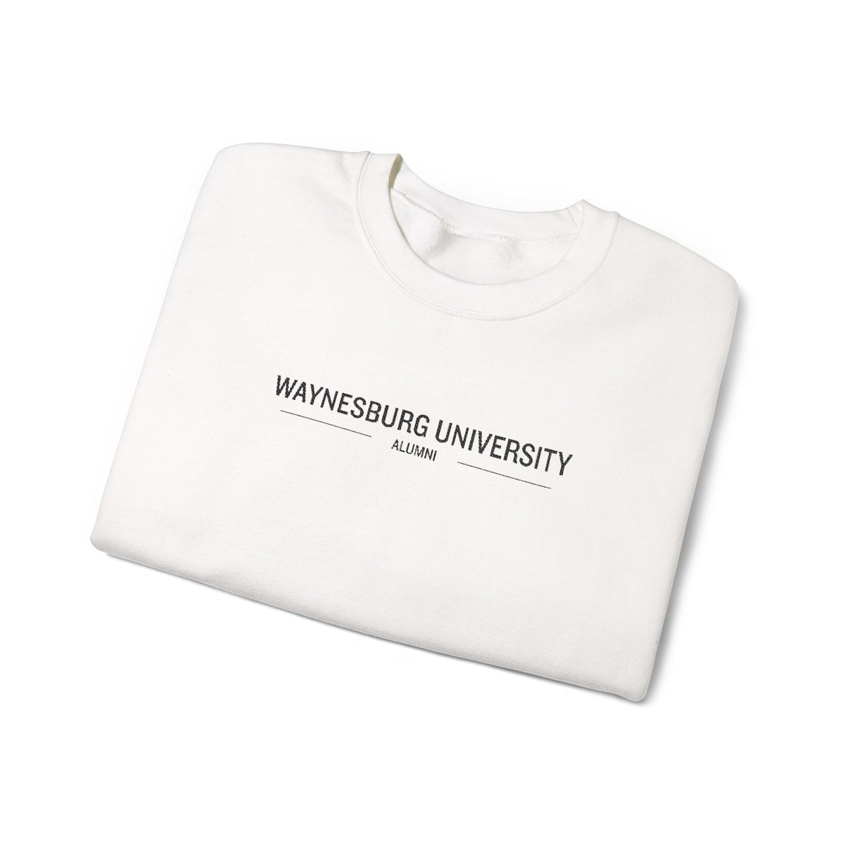 Waynesburg University Minimal Logo Sweatshirt