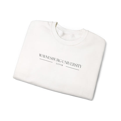Waynesburg University Alumni Embroidered Crewneck