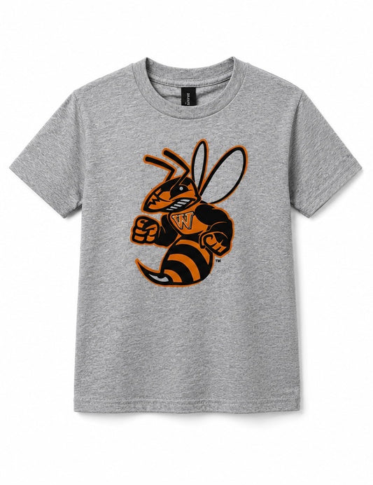 Large Sting Youth Gray T-shirt