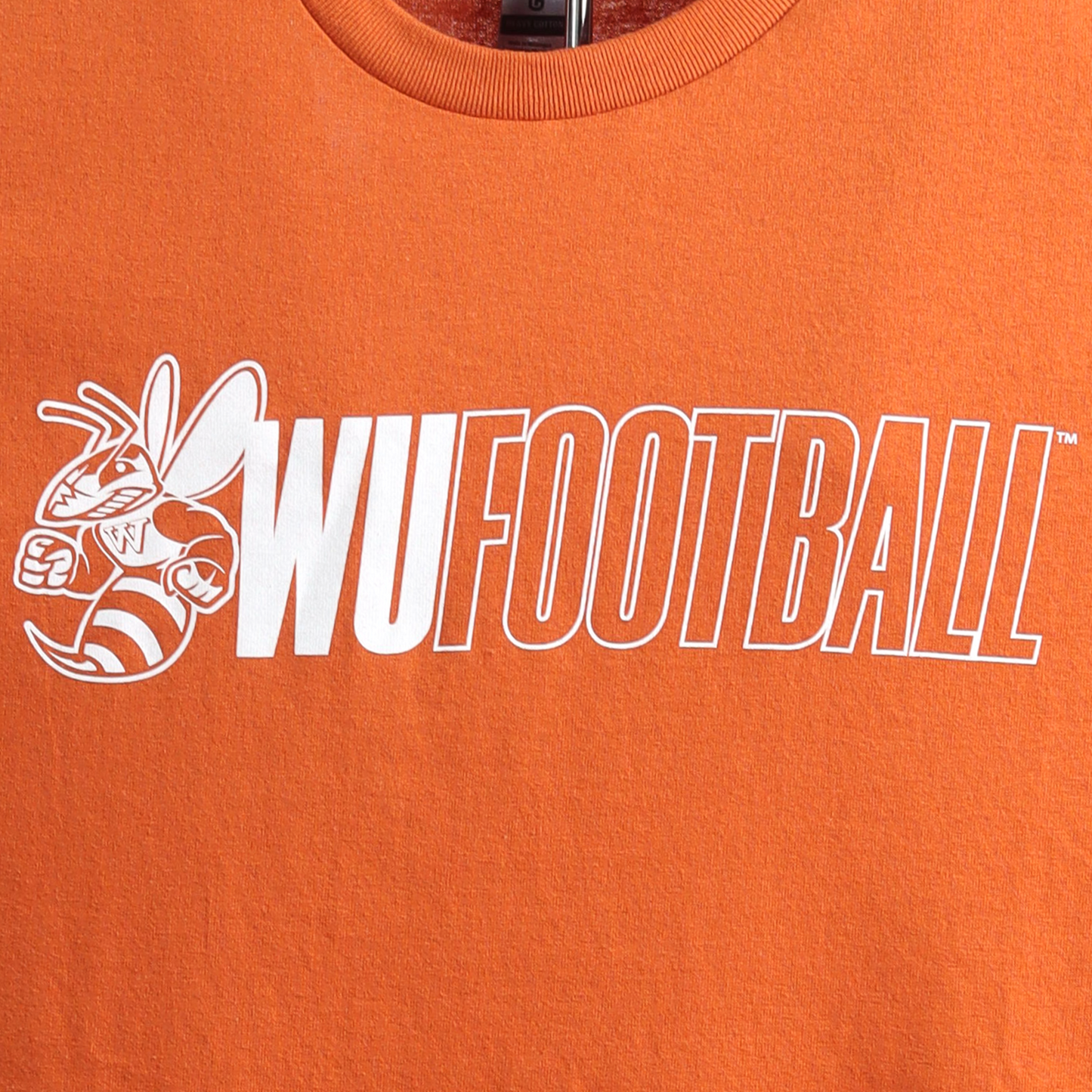 WU Football T-shirt Orange