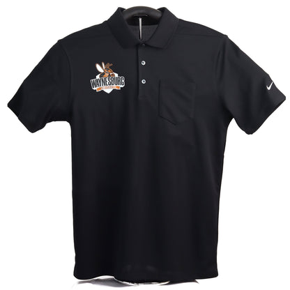 Men's Nike Polo WU Shield Black