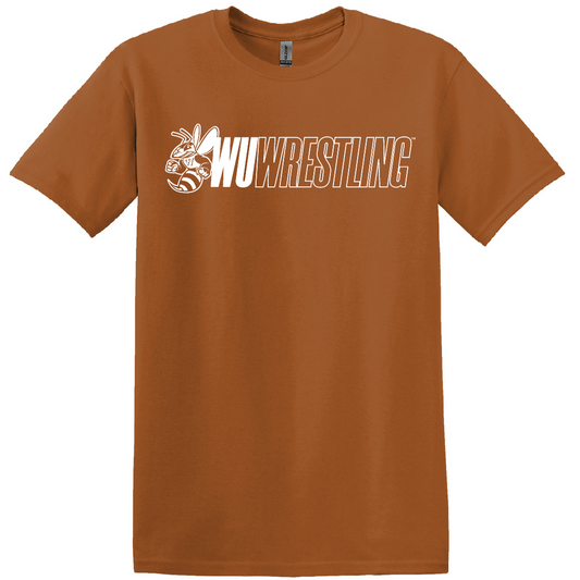 WU Wrestling T-shirt Orange